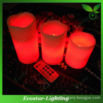 18 keys remote controlled LED candles